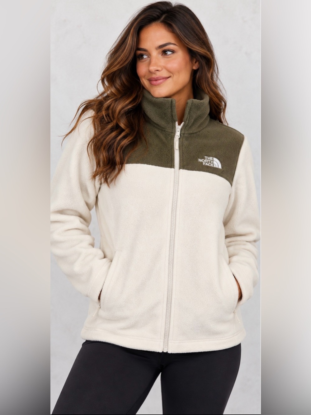 THE NORTH-FACE || Tolmie Peak Fleece Full-Zip Jacket. Sz. L